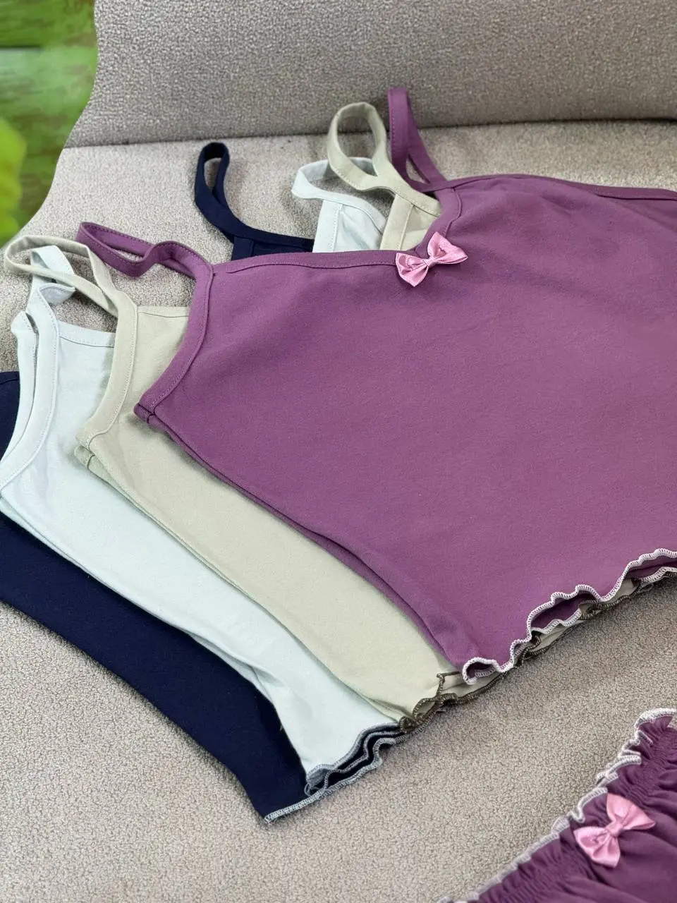 ست تاپ و شورتک زنانه ملوس